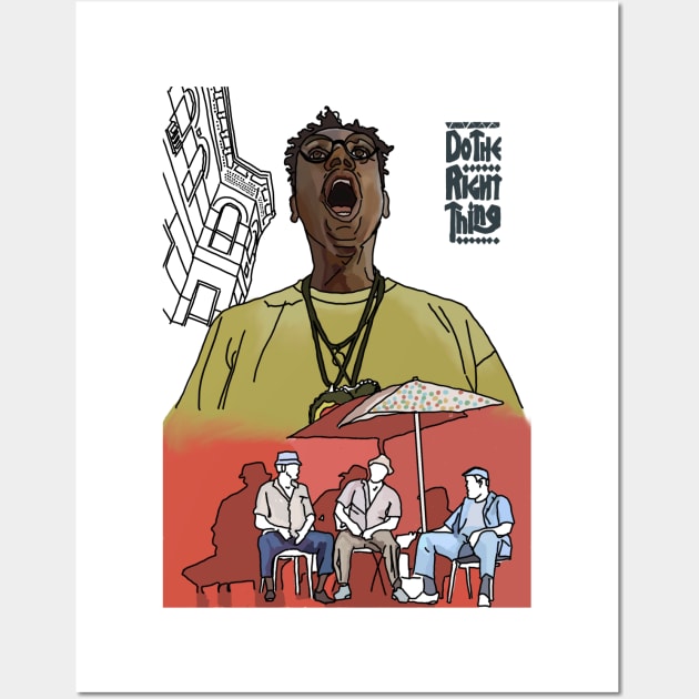 Buggin Out - Do the right thing Wall Art by ScarlettVisuals